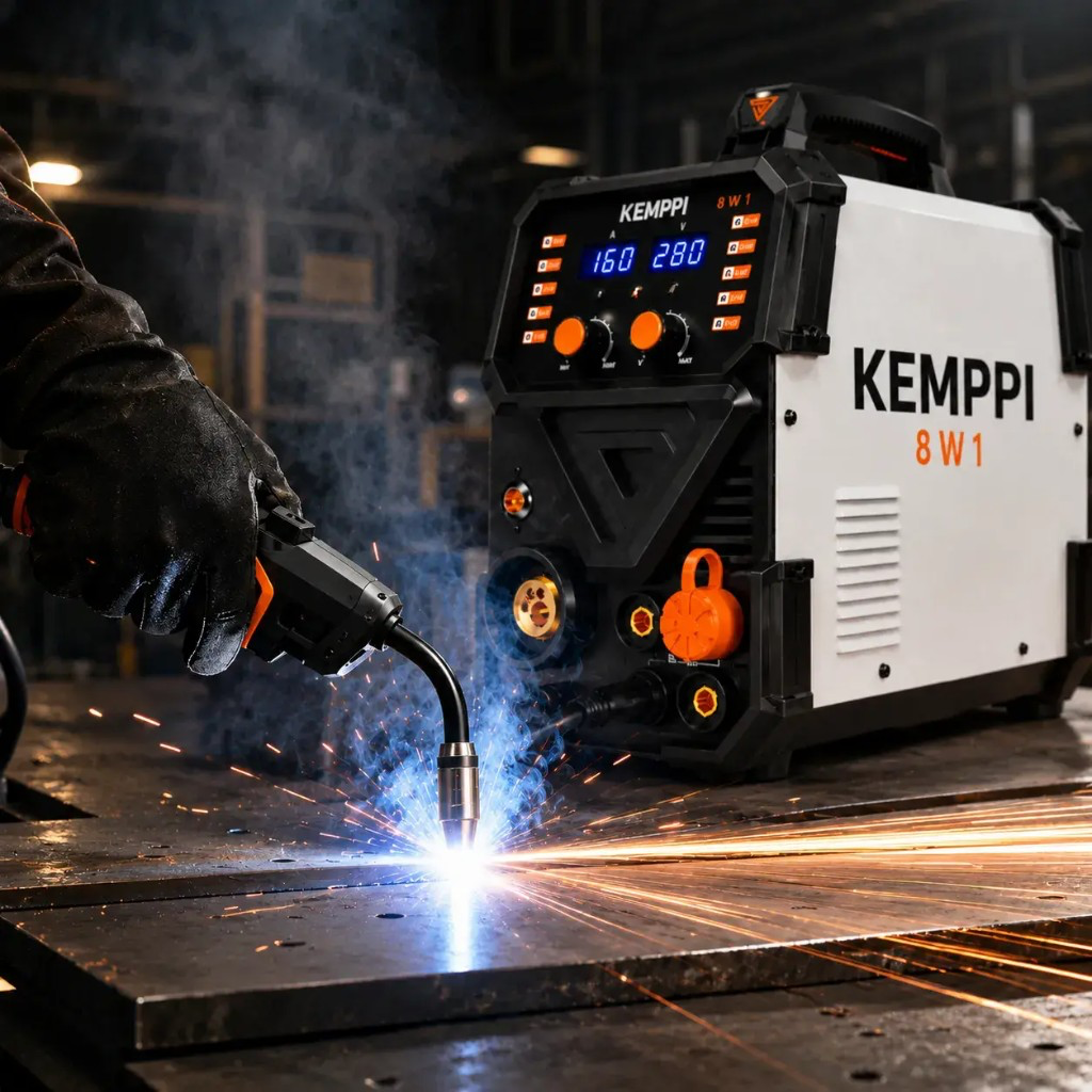 Kemppi čisté zvary a automatická regulácia